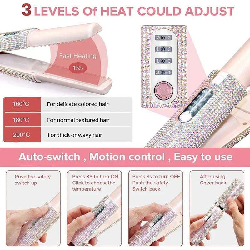 Mobile Diamond Hair Styler